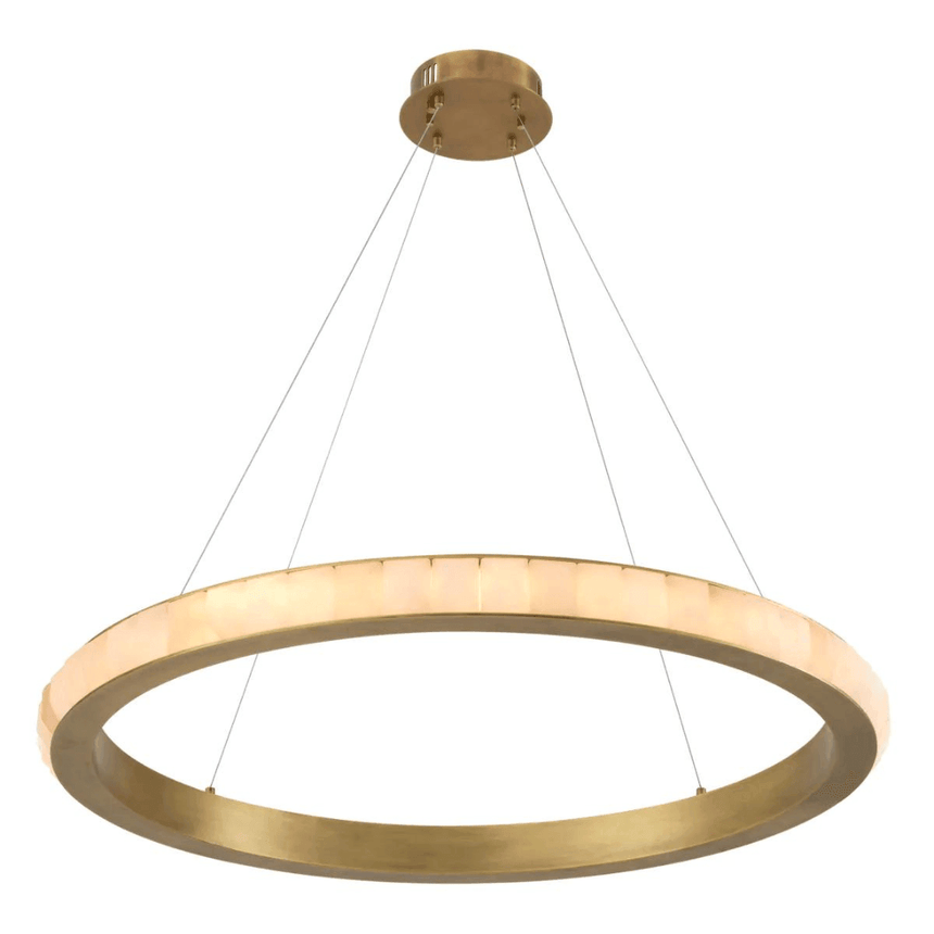 Cabildo plaster chandelier