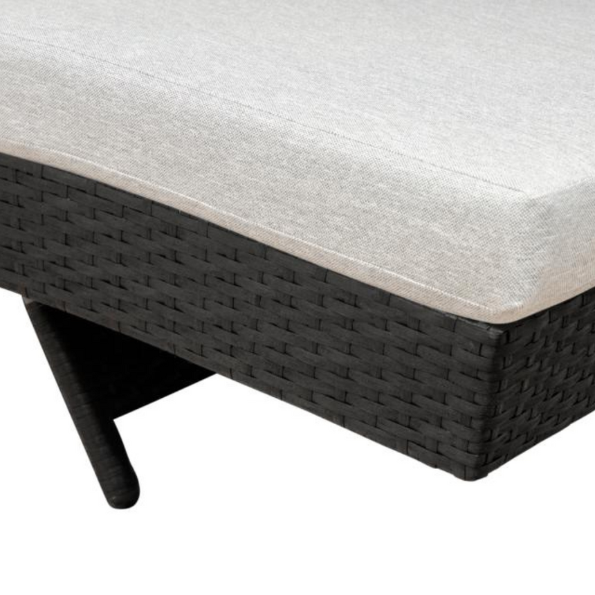 Redondo fabric sun lounger