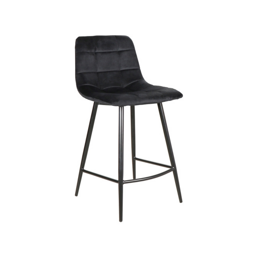 Mila alacsony bársony bárszék