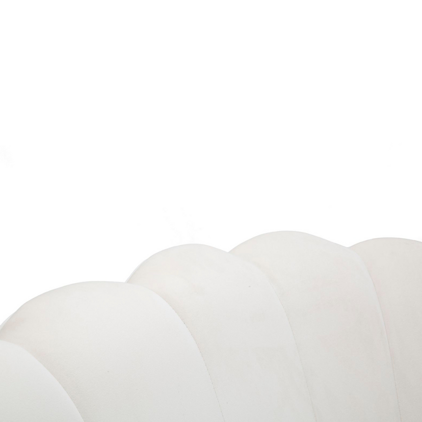 Vienna 1.5-seater velvet sofa