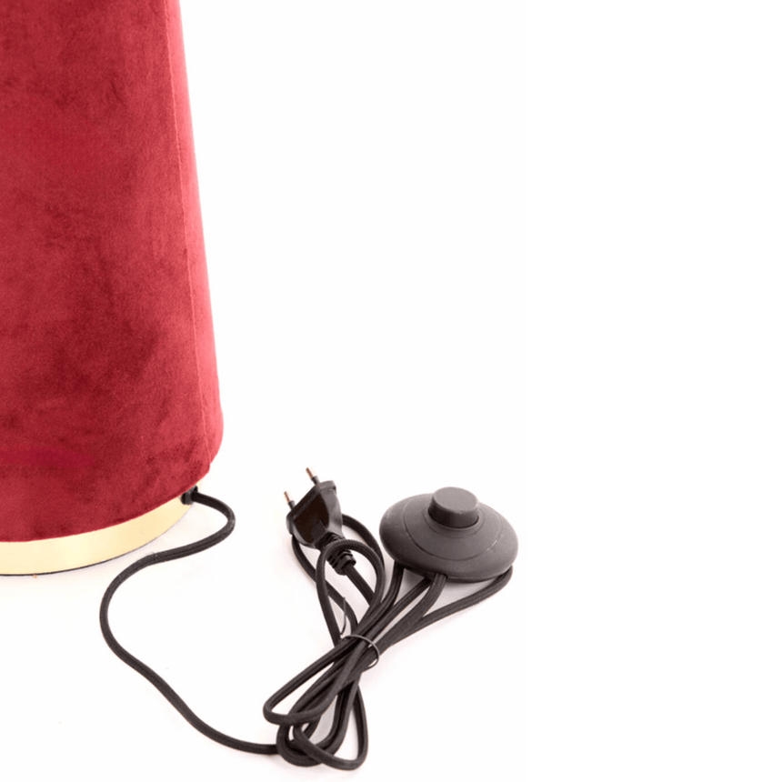 Devia velvet floor lamp