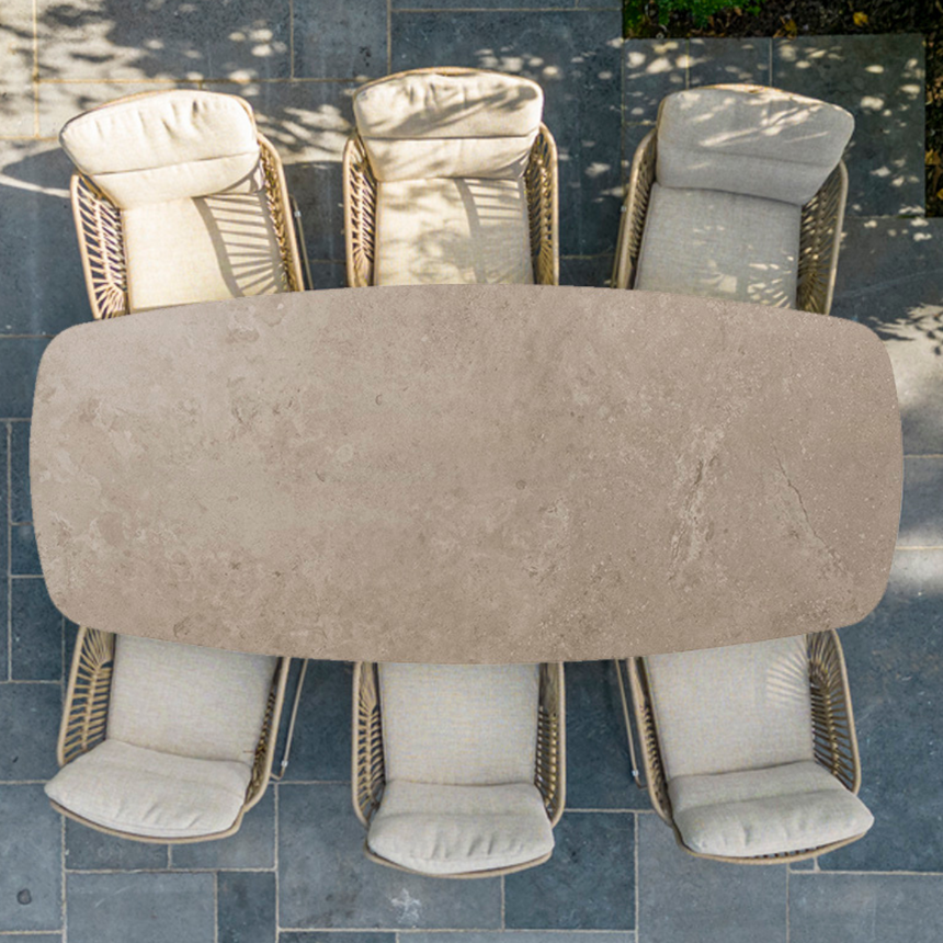 Prado kerámia kerti asztal