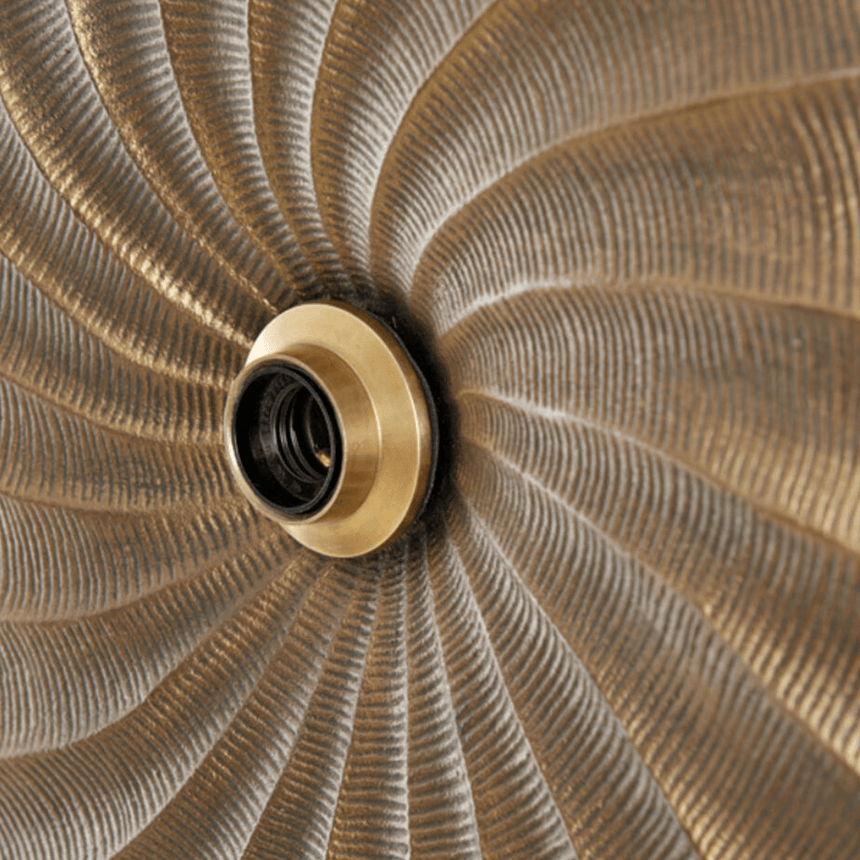 Bapato metal wall lamp Ø51