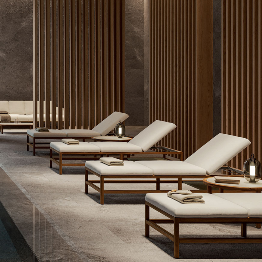 Kilt garden coffee table