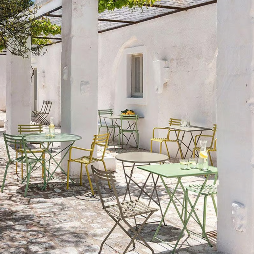 Flower kerti étkezőasztal