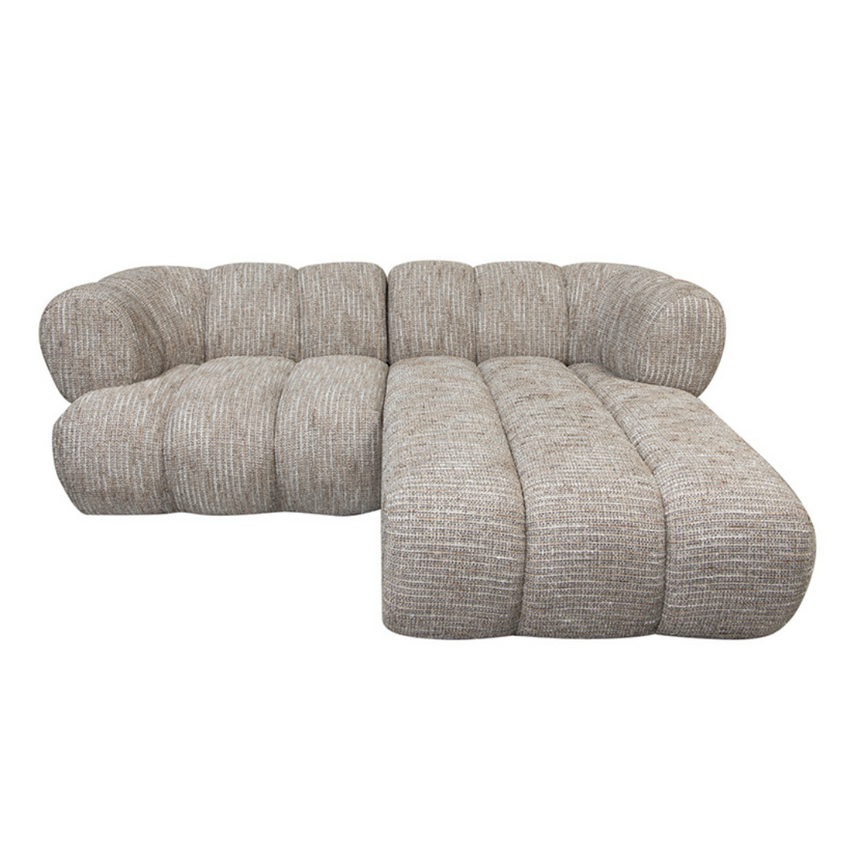 New York 2.5 személyes szövet sarokkanapé