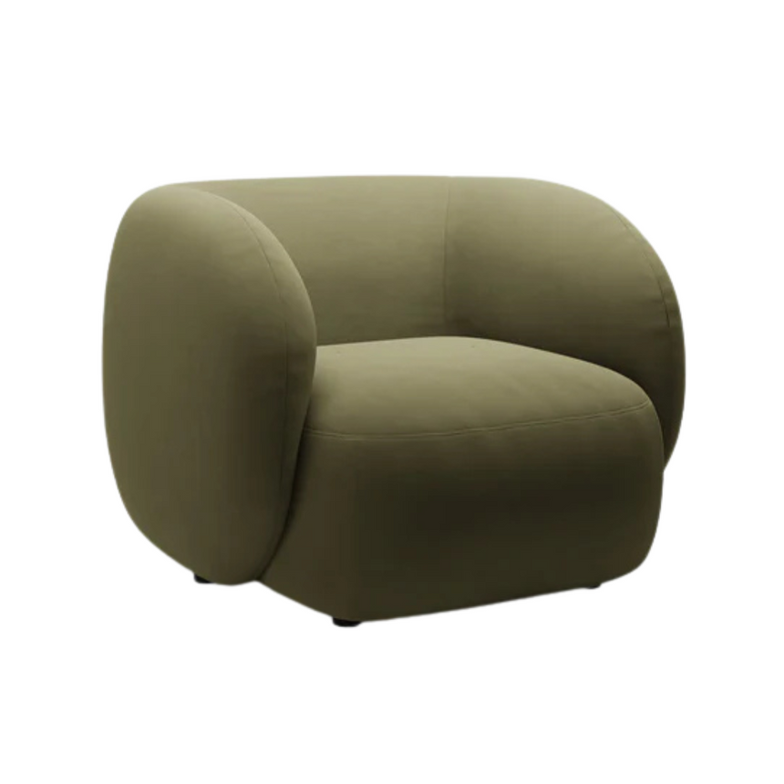 Kate bársony fotel 89x76x108