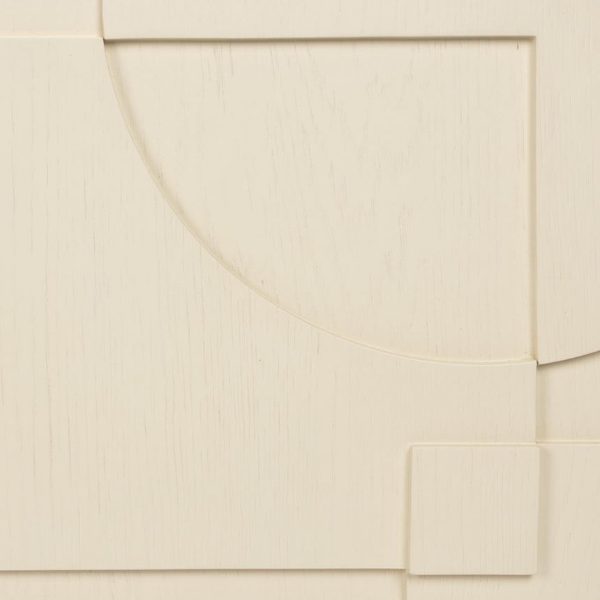 Faces wooden cabinet