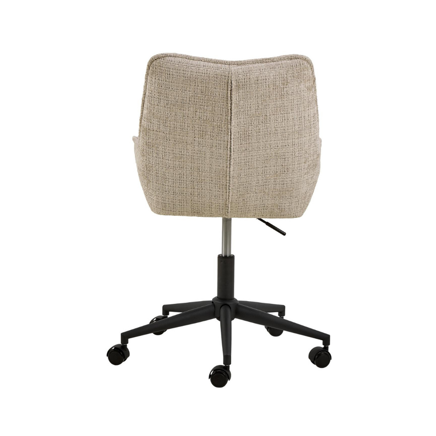 Eddie fabric swivel chair