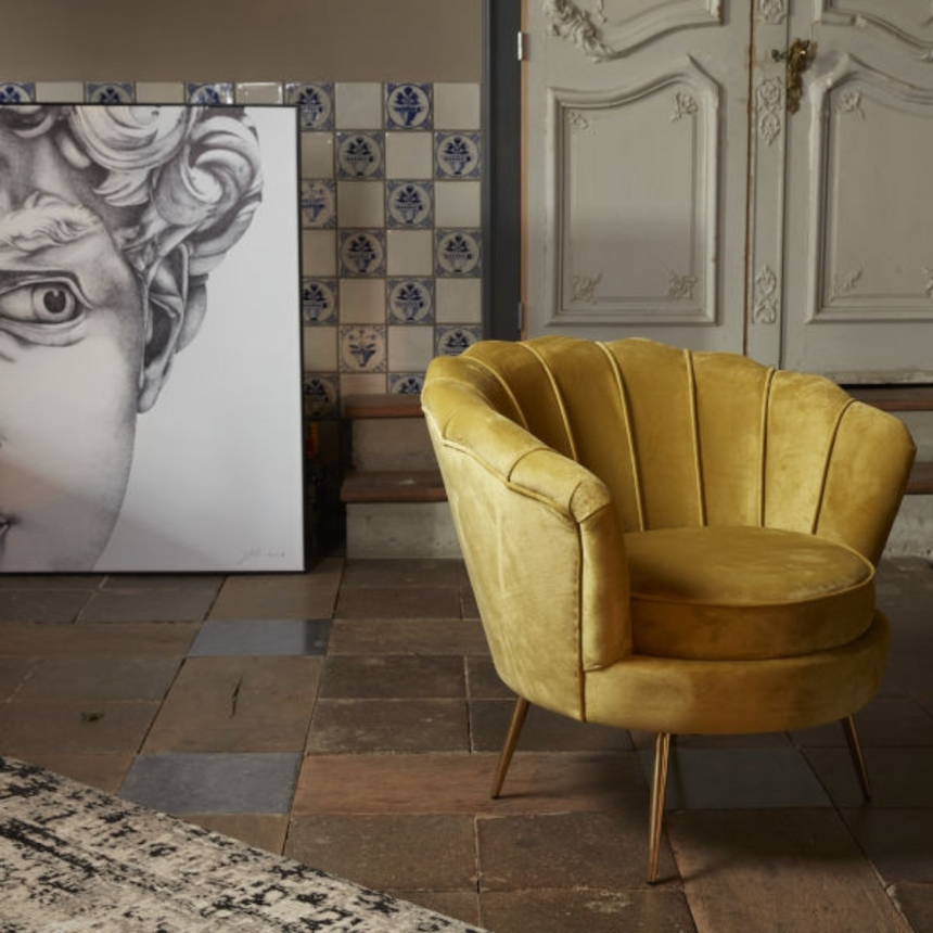 Audrey bársony fotel