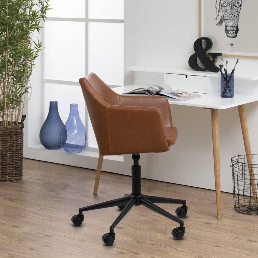 Nora textilbőr forgószék-4