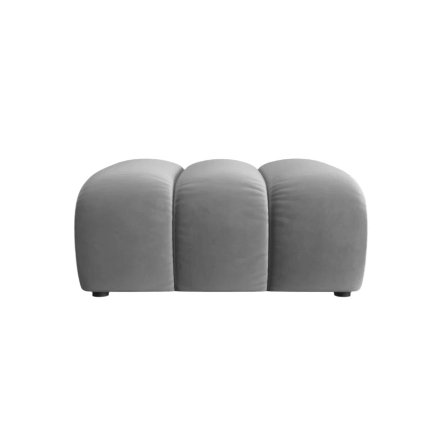 Lupine velvet pouf