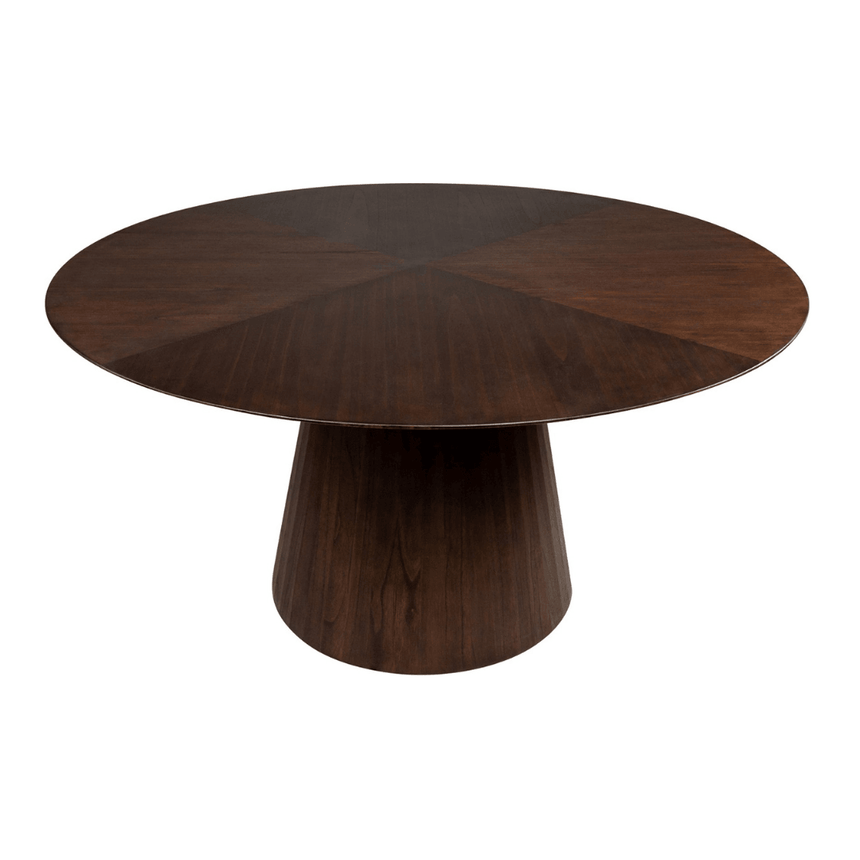 Congo wooden dining table Ø150
