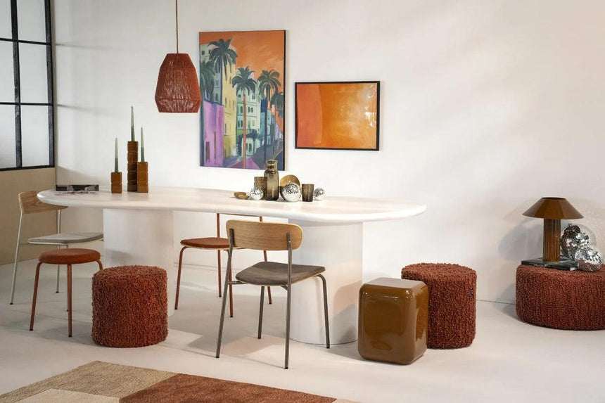 Dixon metal storage table