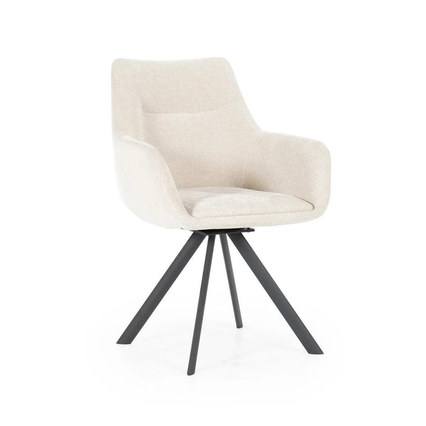 Bliss fabric chair with armrests