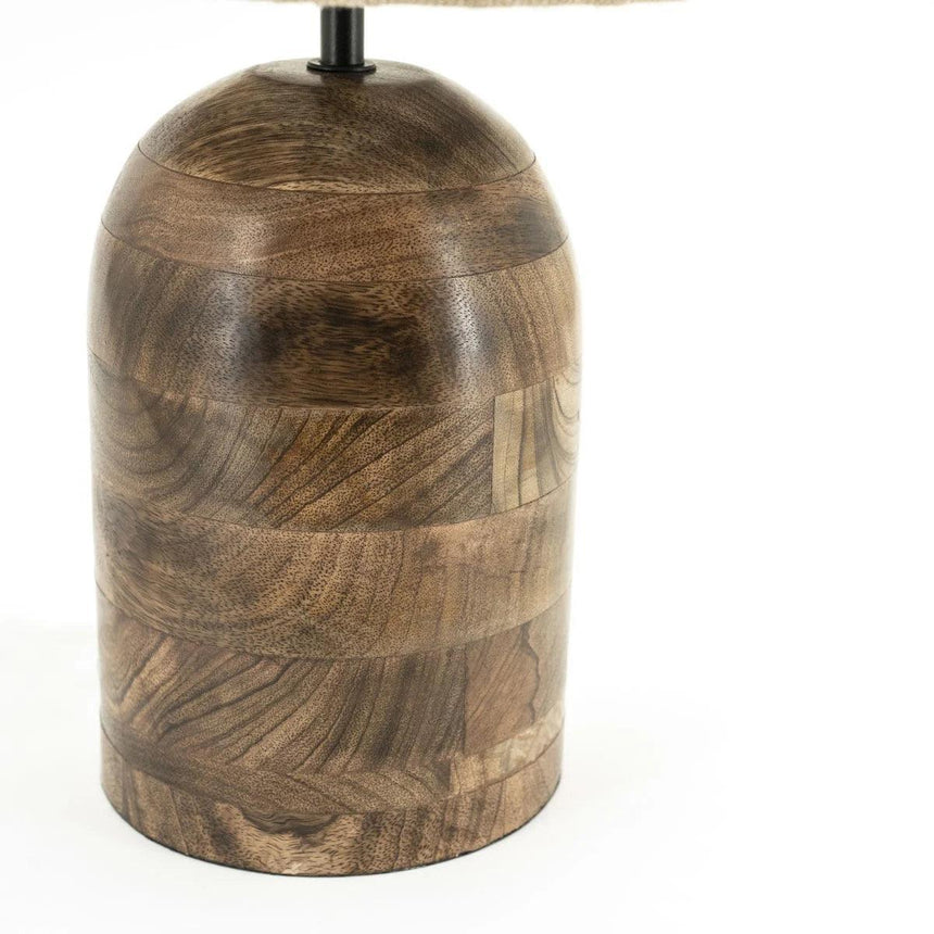 Gadja jute table lamp Ø25