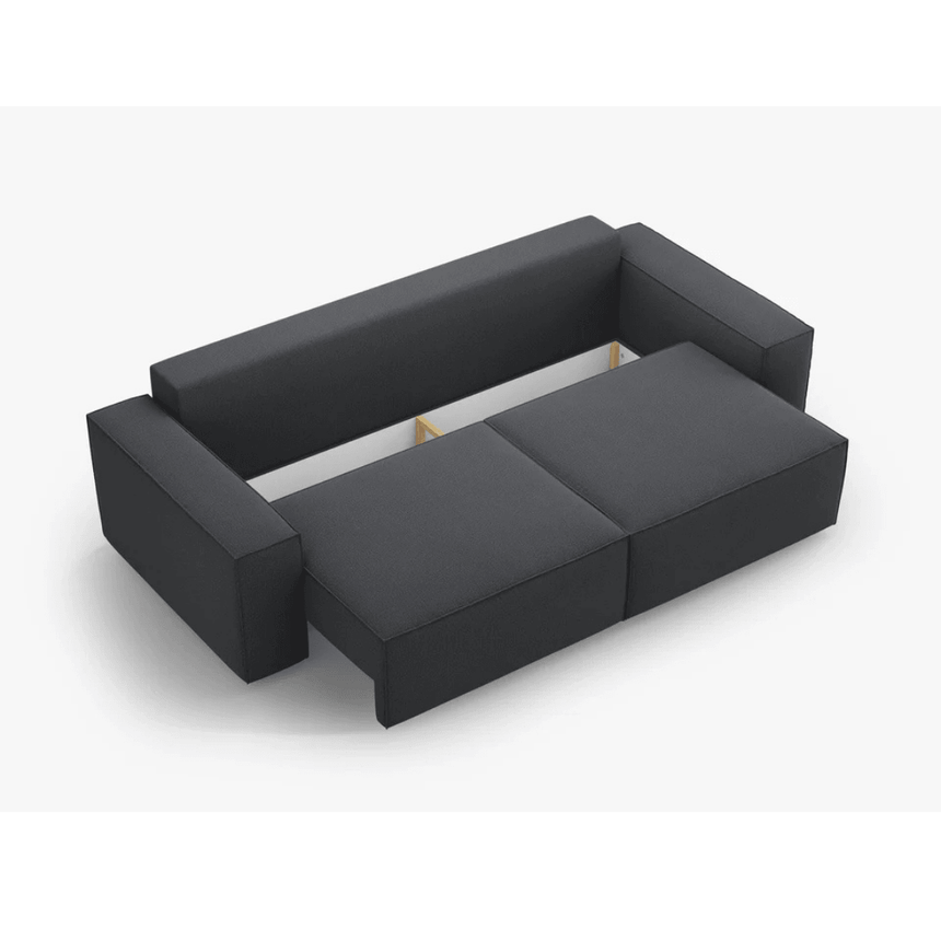 Jodie 3-seater fabric sofa 247x107