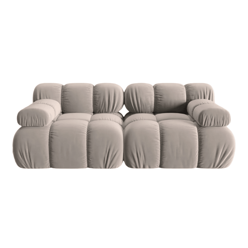 Bellis 2-seater velvet sofa