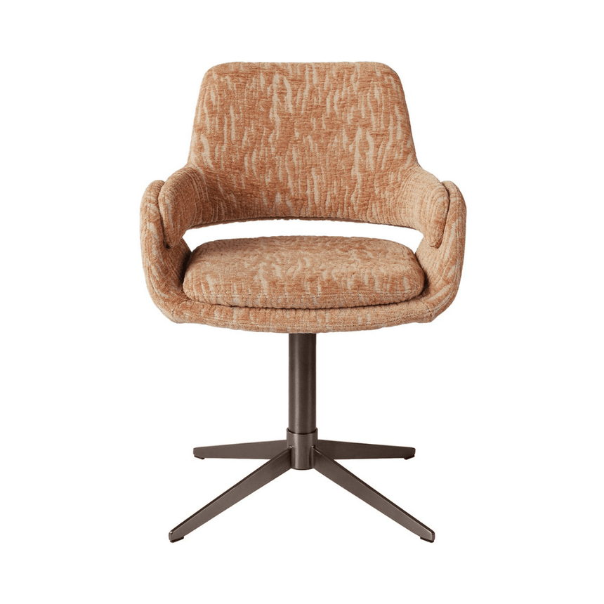 Harvey mura fabric swivel chair