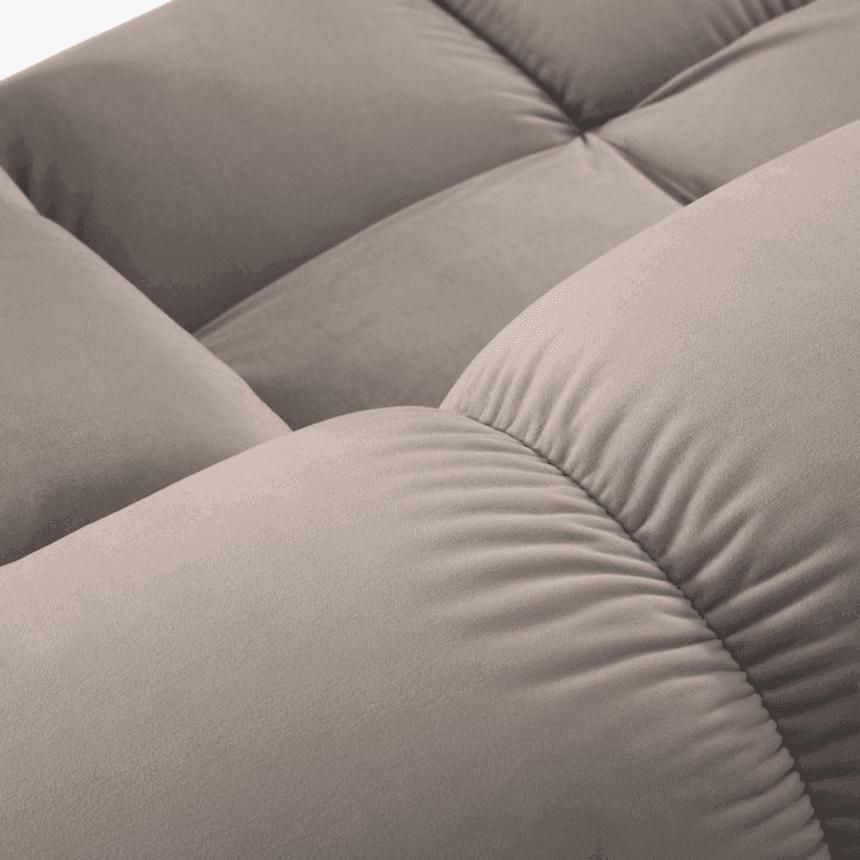 Bellis bársony sarokkanapé