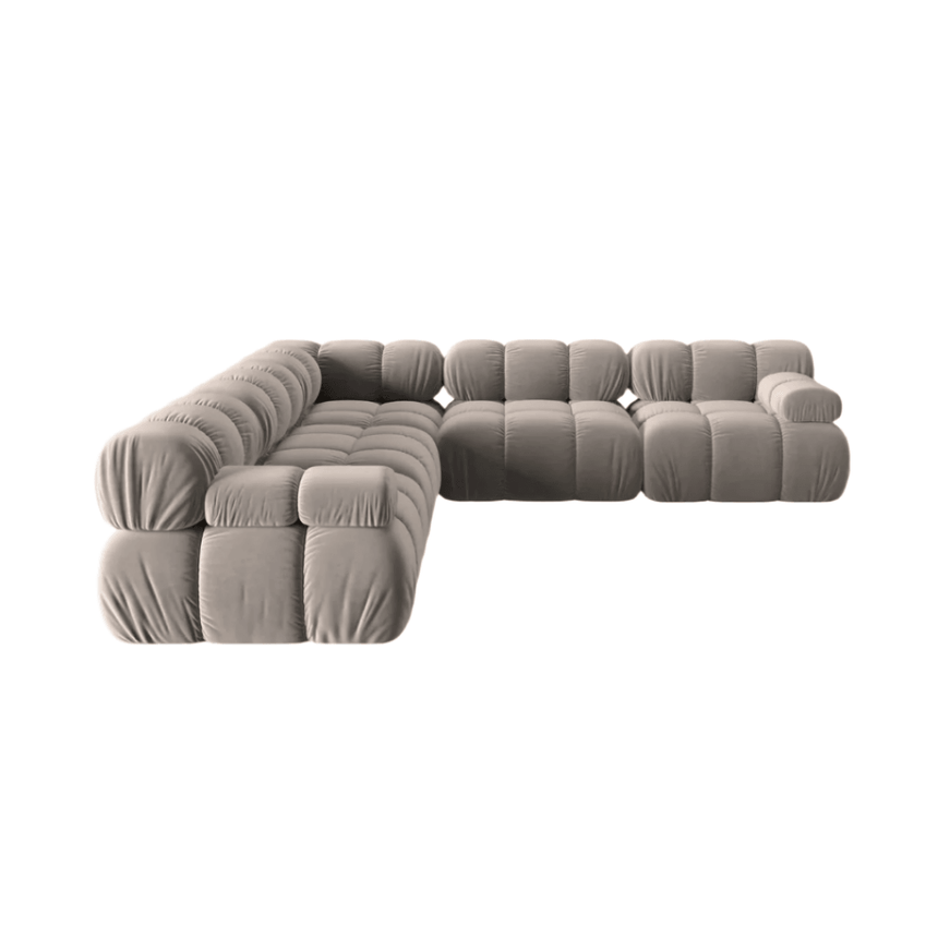 Bellis velvet corner sofa