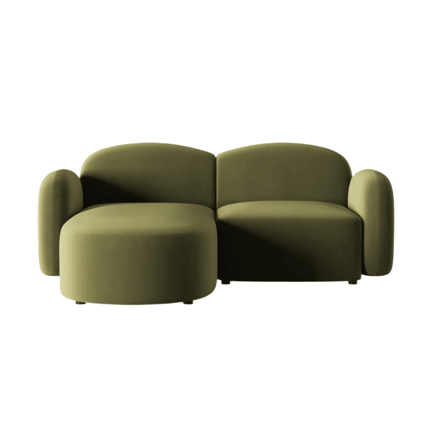 Blair balos bársony sarokkanapé 194x167