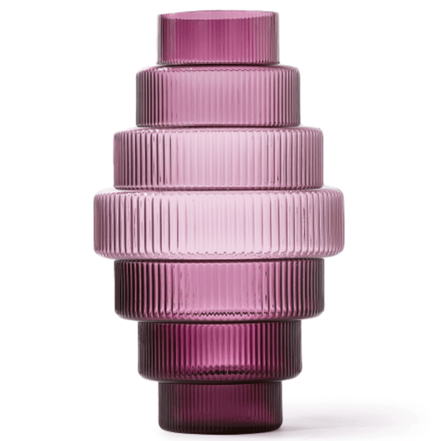 Steps glass vase 65cm