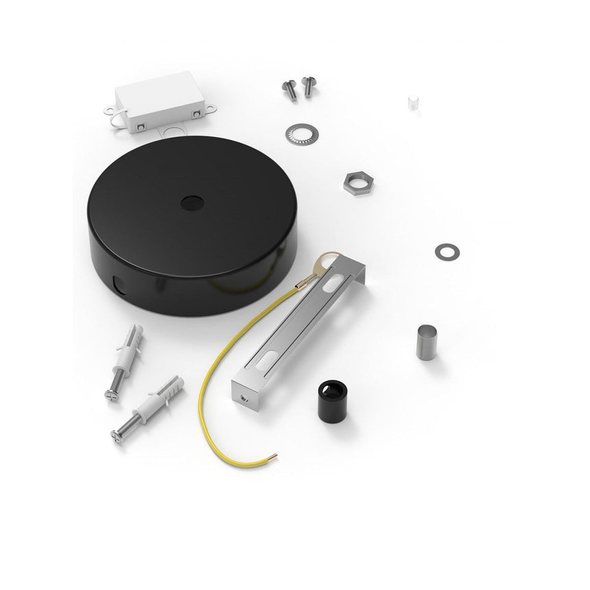 Mennyezeti 1 lyukas fém plafontárcsa-11