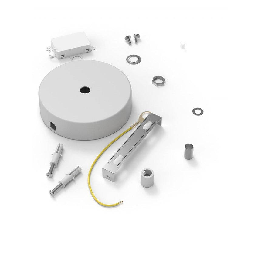 Mennyezeti 1 lyukas fém plafontárcsa-8