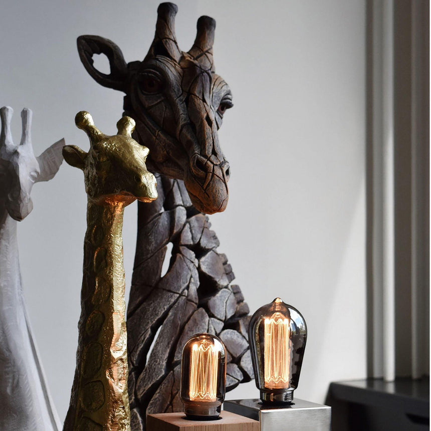 Tafelarmatuur asztali lámpa fém váz, E27-11