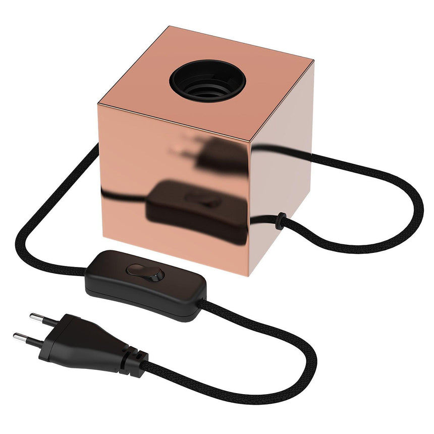 Tafelarmatuur asztali lámpa fém váz, E27-3