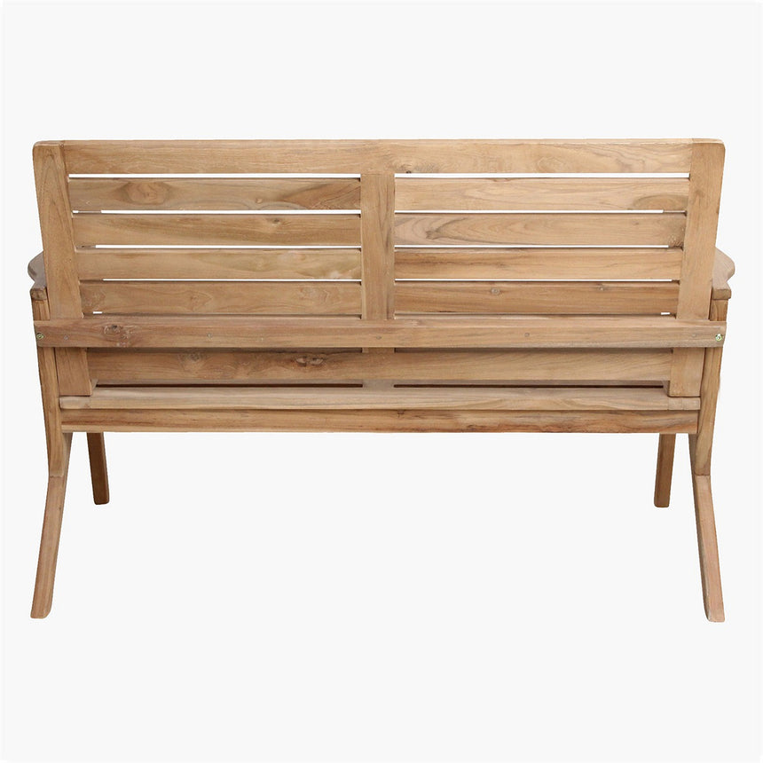 Odin wooden garden bench
