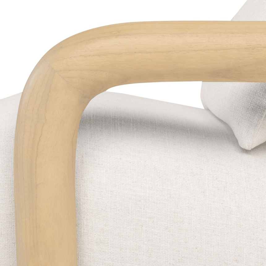 Goma fabric armchair