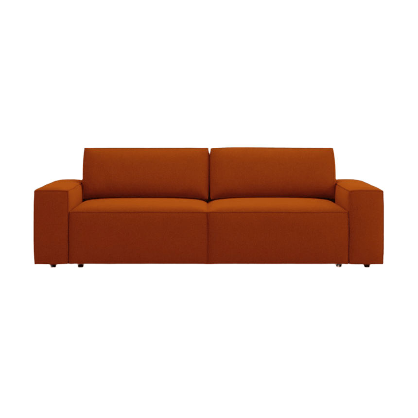 Jodie 3-seater fabric sofa 247x107