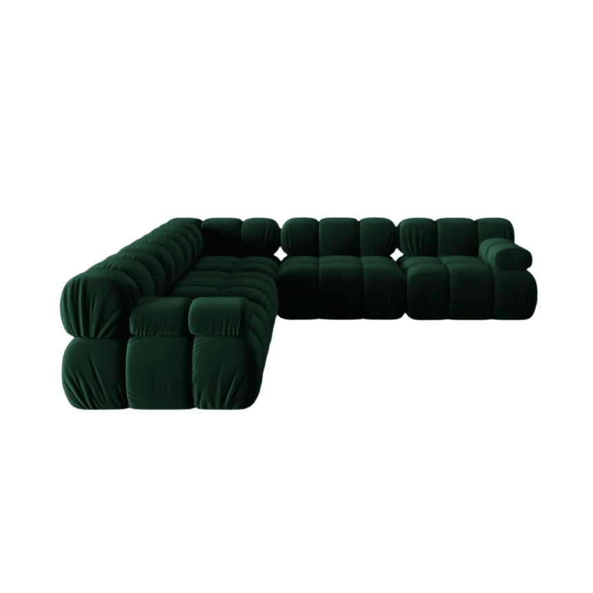 Bellis velvet corner sofa