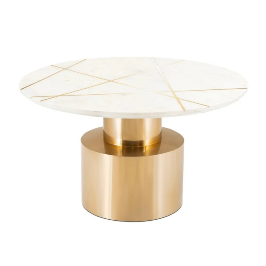 Dike márvány dohányzóasztal