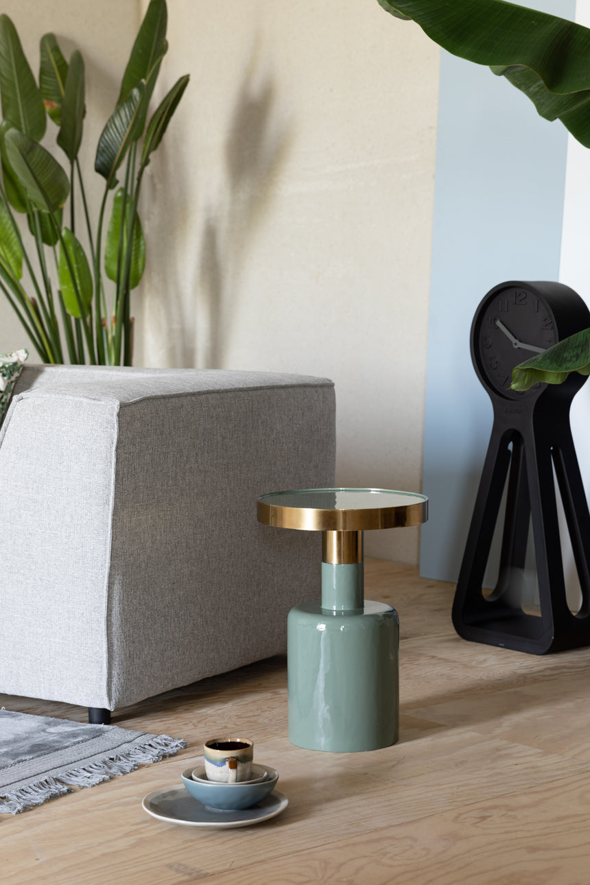 Glam fém lerakóasztal