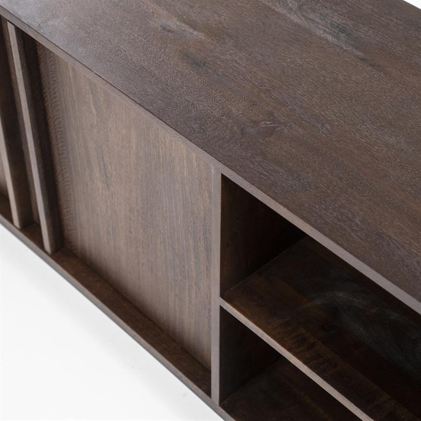 Jimmy 2 ajtós fa TV állvány-3