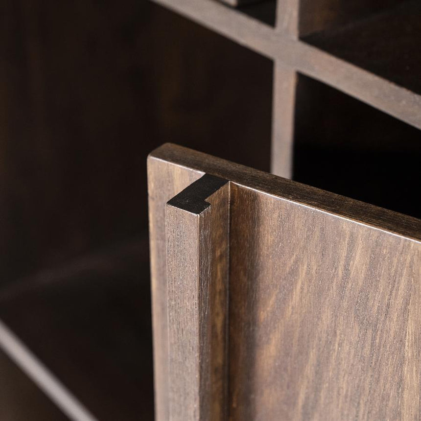 Jimmy 3 ajtós fa kabinet-3