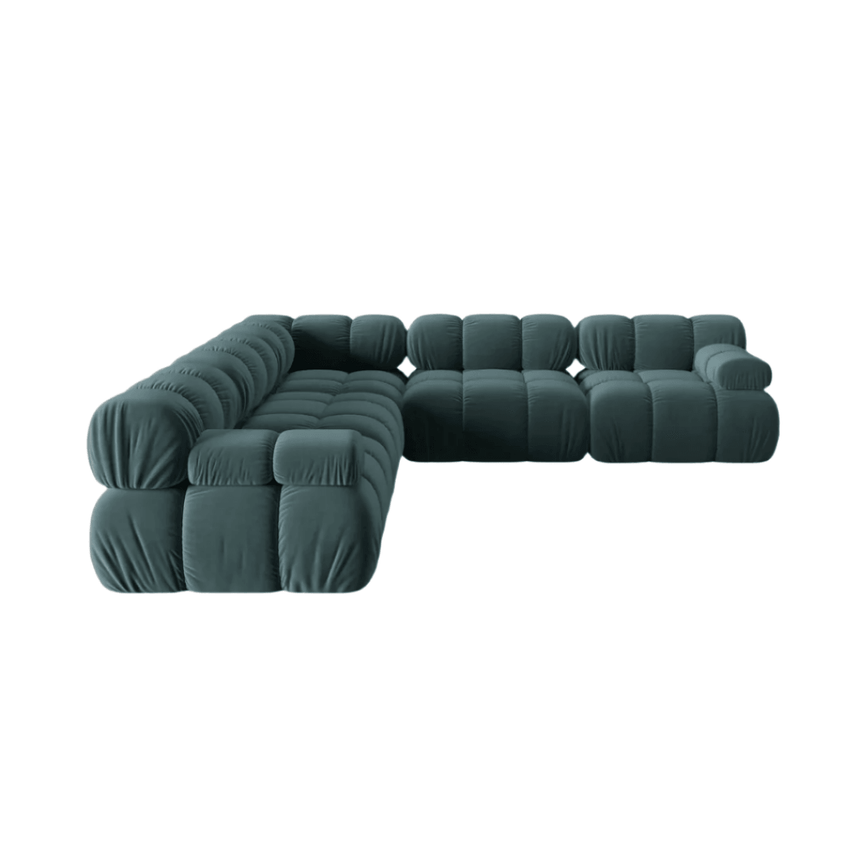 Bellis velvet corner sofa