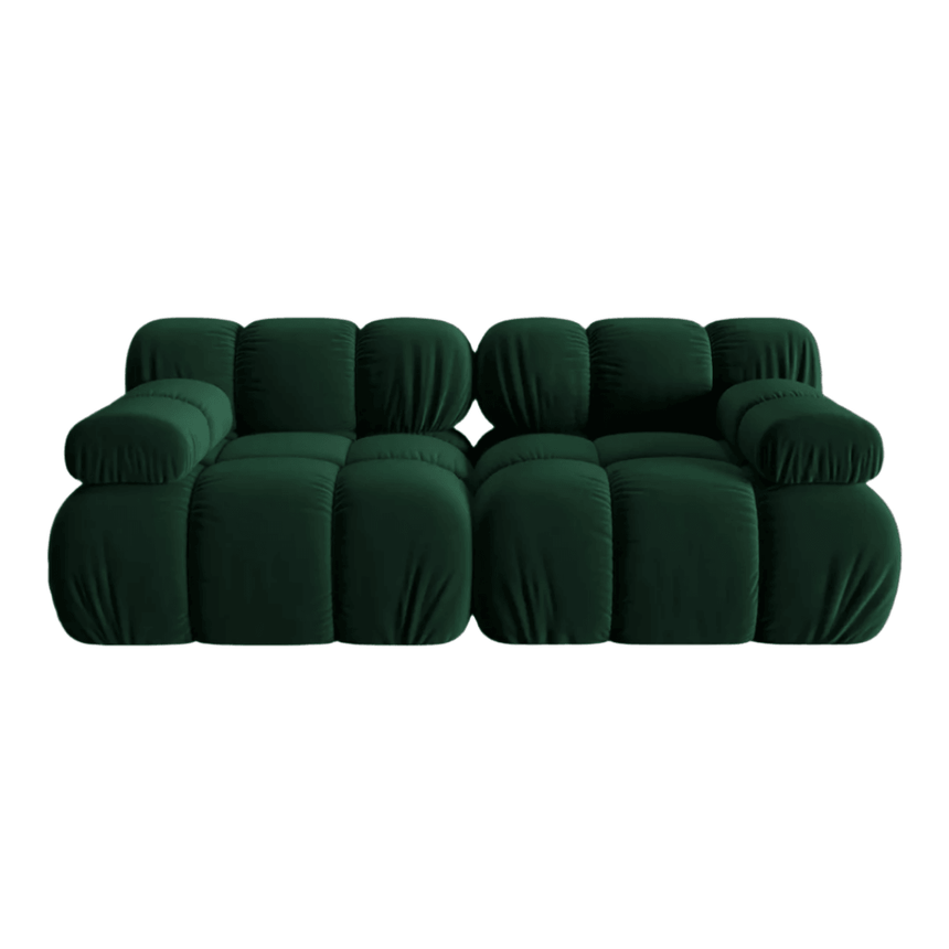 Bellis 2-seater velvet sofa