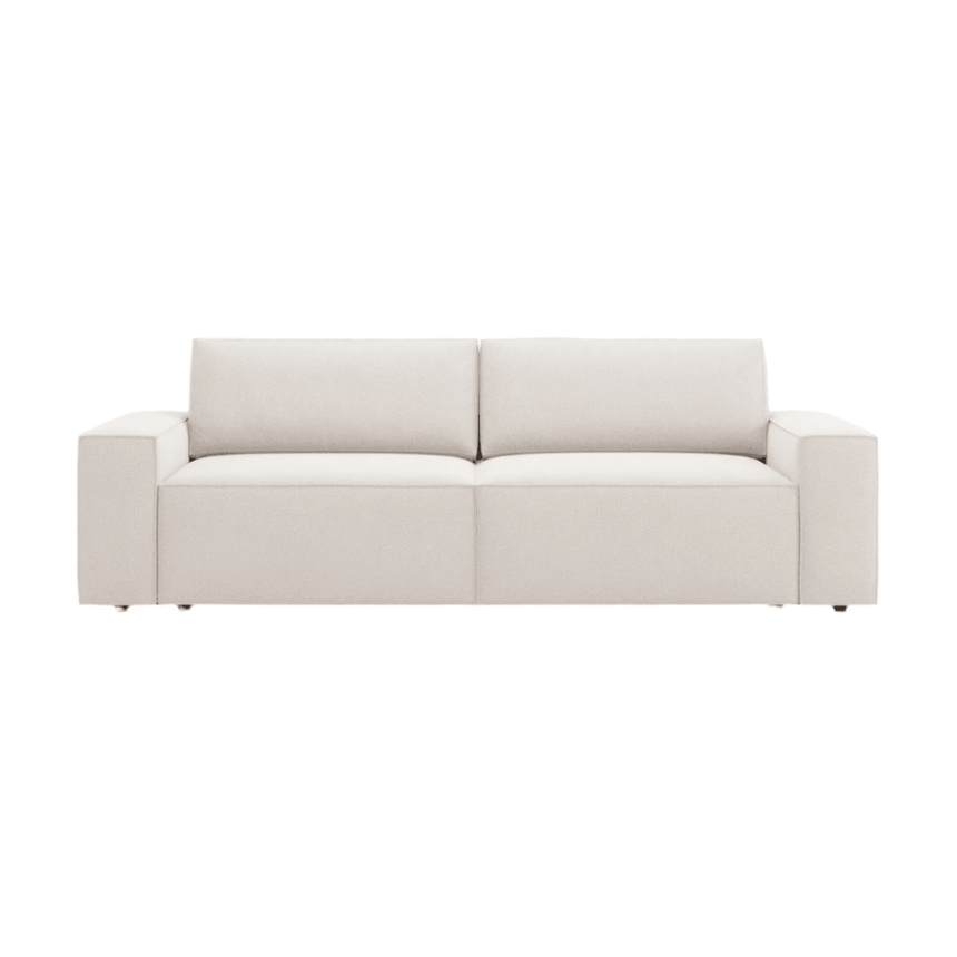 Jodie 3-seater fabric sofa 247x107