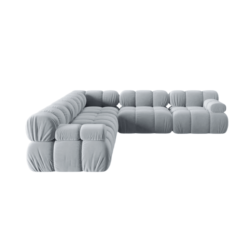 Bellis velvet corner sofa