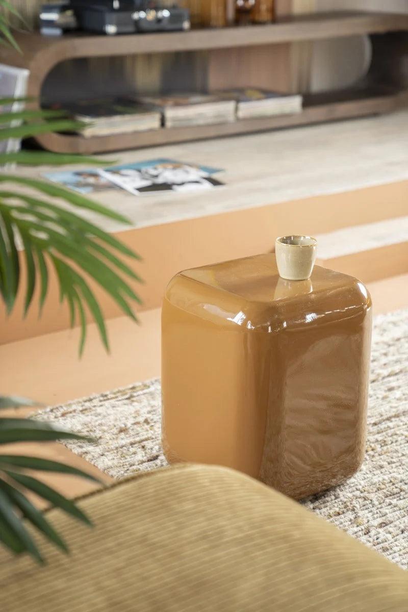 Dixon metal storage table