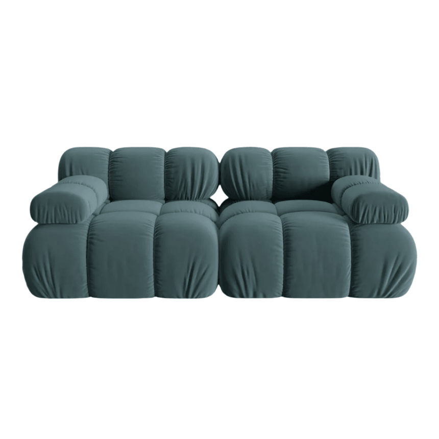 Bellis 2-seater velvet sofa