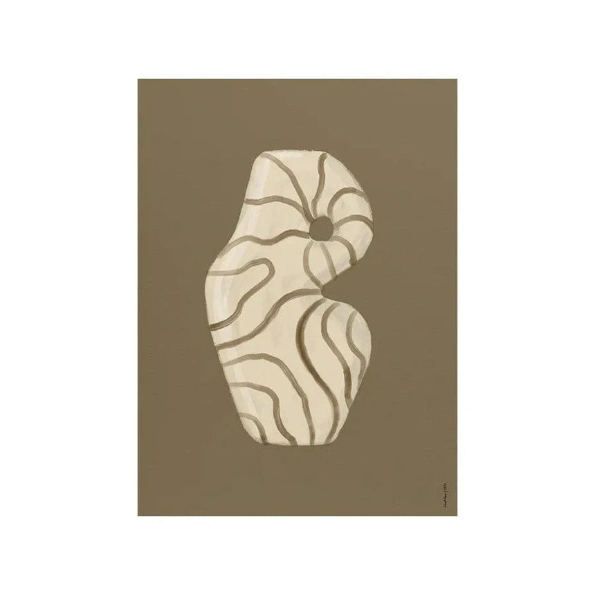 Vivid Vase 09 design canvas print