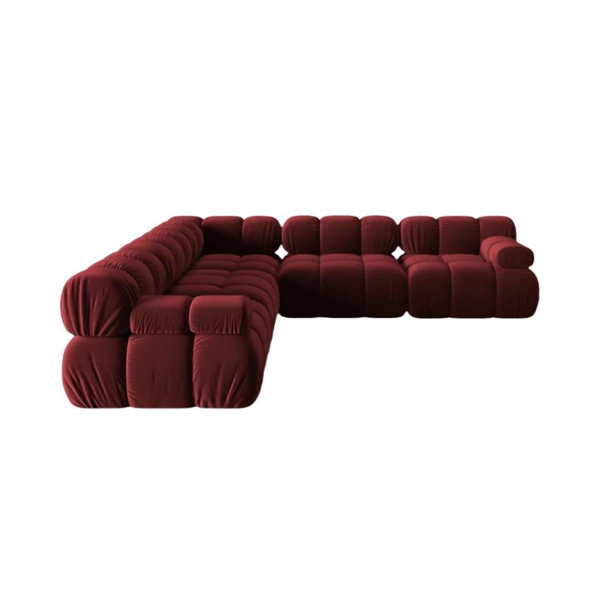 Bellis velvet corner sofa