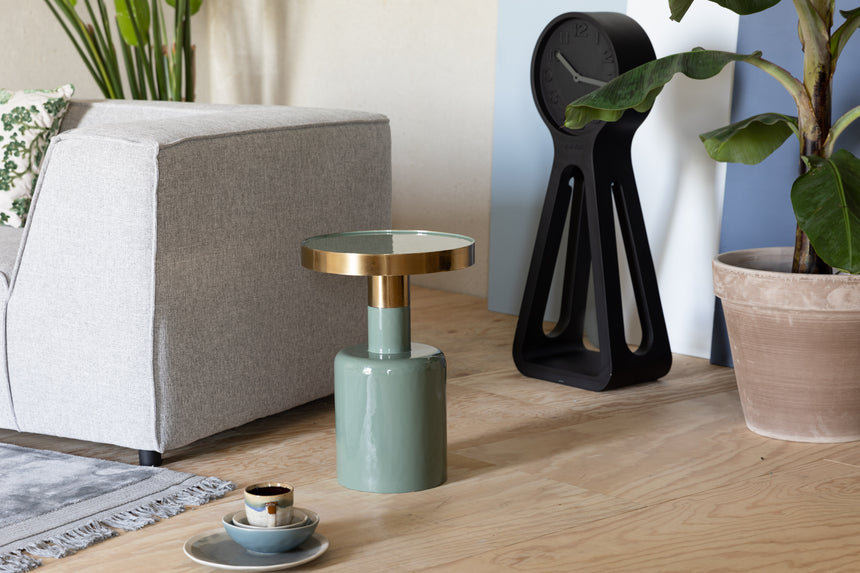 Glam fém lerakóasztal