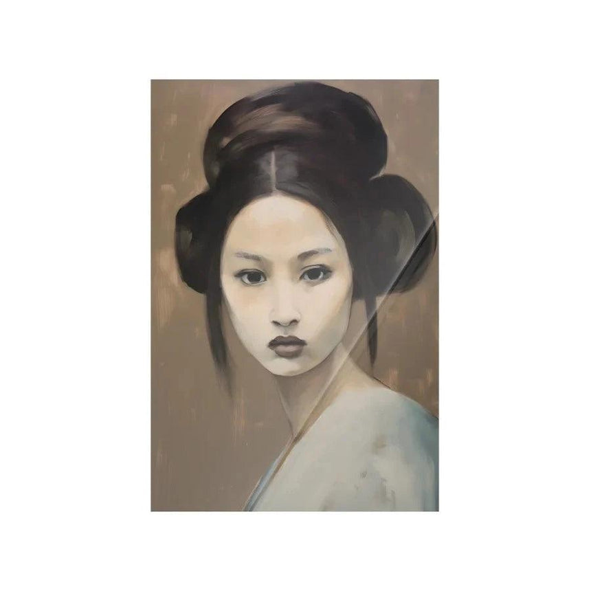 Tsuru design wall mural