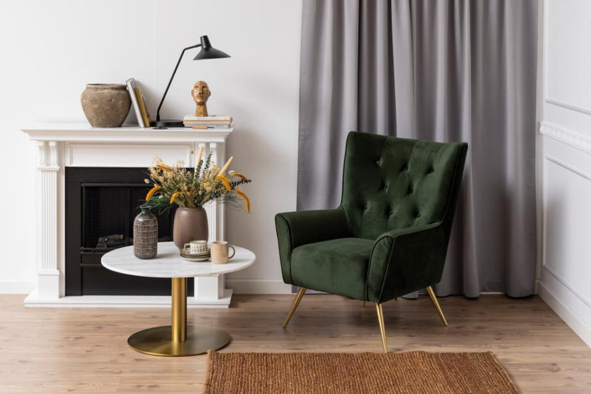 Corby marble coffee table